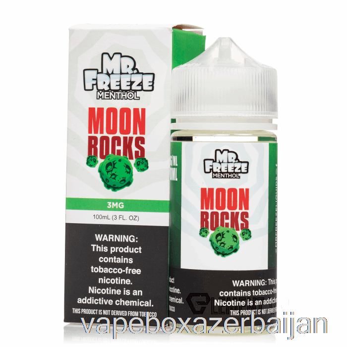 Vape Baku Moonrocks - Mr Freeze - 100mL 6mg